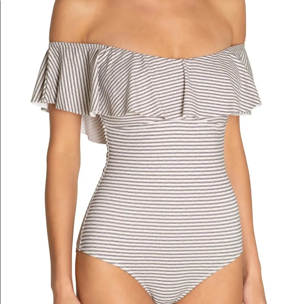 Eberjey X Revolve  Sea Stripe One Piece